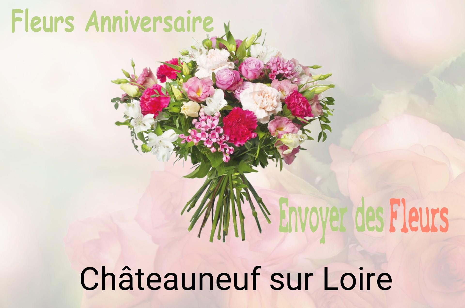 Bouquet de fleurs d’anniversaire livré à Châteauneuf-sur-Loire