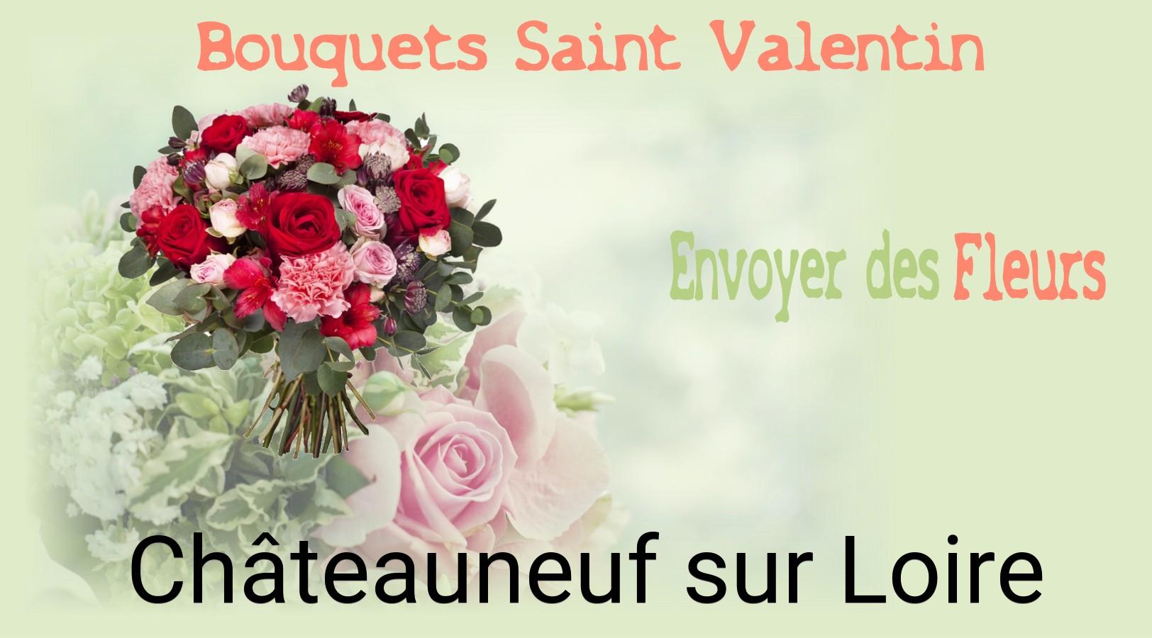 Roses de Saint-Valentin livrées à Châteauneuf-sur-Loire